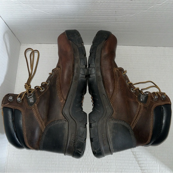 Carhartt Men's Size 8.5 Rugged Flex soft Toe Work Boot Oil Tanned CMF6066 - Picture 6 of 10